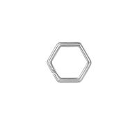 Xanorrg Quickly Release Keychains Hangings Buckle Metal Alloys KeyRings Side Pushing Rings Organizers Easy to Use Side Pushing Split for Women and Man