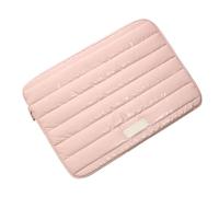 Xanorrg Quilted Laptop Sleeve 13 14 Inch For Commuters And Freelancers Computer Storage Case With Protective Padding College Student Laptop Gift