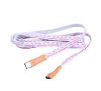 Xanorrg Rallonge USB C Plate Légère Prenant en La De 10 W Et Le Données Rapide 480 Mbps pour Les Appareils Mobiles Câble D'extension Type C Mâle À Femelle