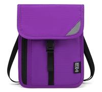 Xanorrg RFIDS Travel Neck Wallet Secure Passeport Passeport Et SCHET DE COUP ALIGNABLE SCHECH