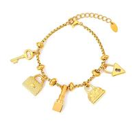 Xanorrg Small Pendant Bracelet Lovely Delicate Hand Jewelry Fashion Wrist Accessories Suitable for Special Event Charm