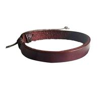 Xanorrg Smooth Even Bangle Contemporary Traditional Nonallergenic PU Leather Exemplary for Daily Use Otherwise Special Instances PU Leather Everyday Accessory