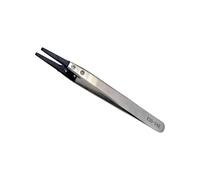 Xanorrg Static Control ESD Safe Stainless Steel Fine Point Tweezers for Electronics Repair and Laboratory Equipment Maintenance Lightweight ESD Safe Tweezers