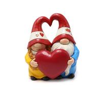 Xanorrg Statues De Couple pour La Saint-Valentin Figurines d'amour Et De Cœur Parfaites pour Ceux Qui Apprécient Les Décorations Distinctives Faciles À Nettoyer Et À Entretenir.