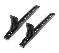 Xanorrg Systèmes De Pédales Antidérapantes pour Kayaks Construction ABS Type Divisé pour Un Placement Sécurisé en Eaux Vives Installation Rapide des Pédales Kayaks