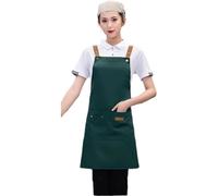 Xanorrg Tablier De Travail Cuisine Technologie Teintures À Base Avec Poches Rangement Pratiques Réglables Pour Outils Et Ustensiles Tablier Service Résistant À La