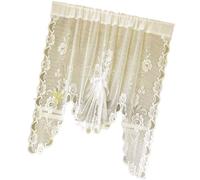 Xanorrg Traitements De Rideau Fenêtre Papillon en Dentelle pour Chambres À Coucher Et Cuisines Le Tissu Polyester Respirant Améliore Les Ambiances Intérieures Traitements Fenêtre Dentelle