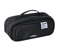 Xanorrg Trousse À De Capacité Pochettes Papeterie Simples Organisateurs Bureau Extensibles pour Les Étudiants Filles Crayon Papeterie Extensible Stylo Marqueur Capacité