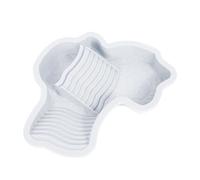 Xanorrg Turtles Bathing Pool Water Bol avec Une Épreuve D'élimination 35x28.50 Cm Habitat Amical avec des Étapes pour Les Reptiles Reposant Et Trempage des Reptiles Assemblés/Démontés