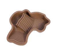 Xanorrg Turtles Bathing Pool Water Bol avec Une Épreuve D'élimination 35x28.50 Cm Habitat Amical avec des Étapes pour Les Reptiles Reposant Et Trempage des Reptiles Assemblés/Démontés