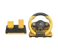 Xanorrg USB CAR RACE CONSEIL Wheel Avec Vibrations Motor Pedals Game Racing Pour Plusieurs Simulatrices De Plate-forme Simulatrices De Jeu