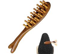 Xanthelle Brosse de massage du cuir chevelu, Massager de cuir chevelu & Brosse de massage en bois, Brosses de massage capillaire pour cheveux, Brosse cuir chevelu pour massage capillaire & soins