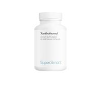 Xanthohumol 50 mg - Sans OGM - 90 Capsules Végétariennes - SuperSmart | Extrait de Fleur de Houblon Standardisé à 10 % de Xanthohumol - Facilite l’Endormissement & Contribue à l’Équilibre
