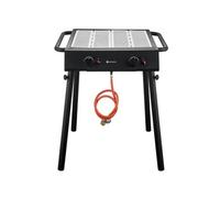 Xantos Black Gril à gaz, Noir, 9,5kW, 770x710x(H)870mm Hendi 1