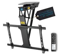 Xantron® DEHA-600E-Roto Support de Plafond pour TV Électrique, Pliable, Inclinable et Rotatif, 32 à 75 Pouces, Commande Vocale, pour Téléviseur et Moniteur