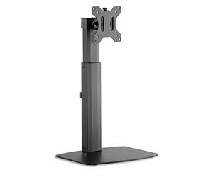 Xantron® ECO-DS100 Pied ecran PC réglable en hauteur, inclinable, orientable et pivotant support ecran pc 1 ecran 17-32", VESA 75 x 75 et 100 x 100 / Support ecran pc matériel de montage inclus
