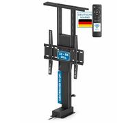 Xantron Premium 400HE-T Élévateur TV électrique réglable en hauteur avec application et commande vocale pour téléviseurs de 32 à 55 pouces Compatible VESA Support TV extensible électriquement Hauteur