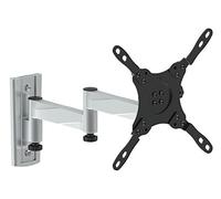 Xantron Support TV Mural 13-42 Pouces pivotant, inclinable, Extensible | Entièrement orientable et blocable, rotation 180°, VESA 75x75-200x200, 15 kg max, matériel inclus, ECO-222