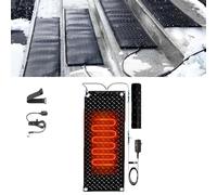 XaoHuaS Tapis de Fonte de Neige - Vitesse de Fonte de 5 cm/h, Caoutchouc antidérapant et imperméable, idéal for l'extérieur, Puissance de 360 W avec Cordon de 1,8 m(25.4x120cmx1Pcs)