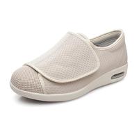 XAOLPLH CChaussures orthopédiques pour Hommes diabétiques, Chaussures Diabétiques Extra Loin, Chaussures Diabétiques pour Pieds Gonflés, Chaussures Spéciales Chaussures De Santé