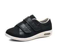 XAOLPLH CChaussures orthopédiques pour Hommes diabétiques, Chaussures Diabétiques Extra Loin, Chaussures Diabétiques pour Pieds Gonflés, Chaussures Spéciales Chaussures De Santé,40.5