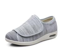 XAOLPLH CChaussures orthopédiques pour Hommes diabétiques, Chaussures Diabétiques Extra Loin, Chaussures Diabétiques pour Pieds Gonflés, Chaussures Spéciales Chaussures De Santé