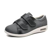 XAOLPLH CChaussures orthopédiques pour Hommes diabétiques, Chaussures Diabétiques Extra Loin, Chaussures Diabétiques pour Pieds Gonflés, Chaussures Spéciales Chaussures De Santé,42