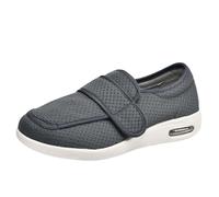 XAOLPLH Chaussure Diabétique Orthopédique Sneaker, Léger Âgé Chaussures Très Larges, Chaussure Orthopedique Homme pour Les Pieds Gonflés De L'arthrite Œdème,44.5EU