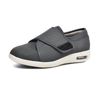 XAOLPLH Chaussure Diabétique Orthopédique Sneaker, Léger Âgé Chaussures Très Larges, Chaussure Orthopedique Homme pour Les Pieds Gonflés De L'arthrite Œdème,40.5