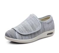 XAOLPLH Chaussure Diabétique Orthopédique Sneaker, Léger Âgé Chaussures Très Larges, Chaussure Orthopedique Homme pour Les Pieds Gonflés De L'arthrite Œdème