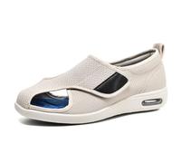 XAOLPLH Chaussure Diabétique Orthopédique Sneaker, Léger Âgé Chaussures Très Larges, Chaussure Orthopedique Homme pour Les Pieds Gonflés De L'arthrite Œdème,44.5