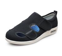 XAOLPLH Chaussures de Marche orthopédiques pour diabétiques Antidérapante Réglables Sandales Chaussures de Sport réglables Maille Hommes Femmes pour Personne Âgée Pieds Gonflés Arthrite Oedème