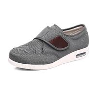 XAOLPLH Chaussures de Marche orthopédiques pour diabétiques Antidérapante Réglables Sandales Chaussures de Sport réglables Maille Hommes Femmes pour Personne Âgée Pieds Gonflés Arthrite Oedème