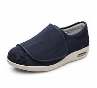 XAOLPLH Chaussures de Marche orthopédiques pour diabétiques Antidérapante Réglables Sandales Chaussures de Sport réglables Maille Hommes Femmes pour Personne Âgée Pieds Gonflés Arthrite Oedème
