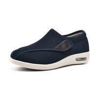XAOLPLH Chaussures gonflées pour Hommes œdème Confort Chaussures pour Personnes âgées Unisexe Chaussures orthopédiques chirurgicales réglables antidérapantes Pieds diabétiques Respirant Sandales,40