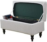 XAOLPLH Housse de Banc Coffre Rangement ，Couvre Pouf Coffre de Rangement Intérieur Pliable ，Couverture Repose-Pied Sofa Élastique Rangement Extensible Rangement Stool Cover