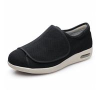 XAOLPLH Pantoufles Hommes Edema de Chaussons Diabétiques Pieds Enflés L'arthrite Chaussures Bandagerééducation Pied Large Chaussons Orthopédique