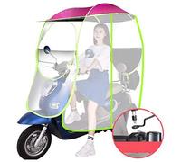 XAoSCd Couverture Universelle De Pluie De Pare-Soleil De Mobilité De Parapluie De Scooter De Voiture Imperméable, Couverture Imperméable De Pluie De Scooter De Moteur D'Auvent De,E-with Mirrors