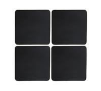 Xapron Dessous de Verre Cuba Lot de 4 Black