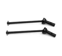 XAQRYQO Arbre de Transmission RC pour Arrma 1/8 pour Typhon 6S 1/7 pour Infraction 6S pour Limitless pour BLX 4 Pièces Arbre D'entraînement Avant Et Arrière en Métal CVD(Black,Front)