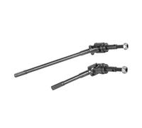 XAQRYQO Arbre de Transmission RC pour Axial SCX6 Pièces De Mise À Niveau pour Chenilles RC 1/6 Accessoires Essieu Avant en Acier Trempé pour Arbre Transmission Joint Universel