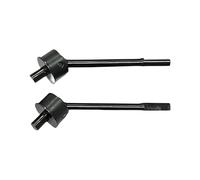 XAQRYQO Arbre de Transmission RC pour Hobby pour Plus pour CR18P pour Rock pour Van pour Trail pour Hunter Pièces Mise À Niveau 1/18 RC Voiture 2 Pièces Essieu CVD Arbre D'entraînement Avant