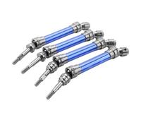 XAQRYQO Arbre de Transmission RC pour Traxxas pour Slash pour Rustler pour Stampede pour Hoss pour VXL 4X4 1/10 RC Pièces De Voiture Arbre D'entraînement Avant Et Arrière en Métal CVD