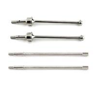 XAQRYQO Arbre de Transmission RC pour Traxxas pour UDR Arbre De Transmission Avant Et Arrière en Métal, Arbre De Transmission CVD 8539 8550 8553 1/7 RC, Pièces De Voiture(Silver,Front and Rear)