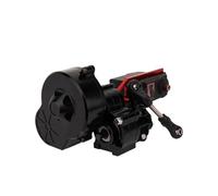 XAQRYQO Boîte de Vitesses Double pour Axial SCX10 AX10 pour Wraith 1/10 RC Crawler Car Metal 1 Speed Box Transmission Box avec Pièces De Mise À Niveau Dig Gear