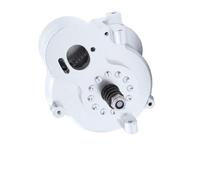 XAQRYQO Boîte de Vitesses Double pour MN128 MN86 MN86K MN86KS G500 Boîte De Vitesses Transmission CNC avec Engrenage Moteur 1/12 RC, Pièces Mise À Niveau pour Camion Chenilles(Silver)