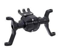 XAQRYQO Essieu de Voiture RC pour RedCat pour Ascent-18 Pièce De Mise À Niveau pour Chenille RC 1/18, Ensemble Carters D'essieu Avant Et Arrière en Aluminium CNC(Black,Front)