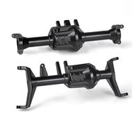 XAQRYQO Essieu de Voiture RC pour Traxxas pour TRX-4 Accessoires De Mise À Niveau pour Voiture Chenilles RC 1/10, Boîtier D'essieu Avant Et Arrière en Métal, Coque