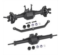 XAQRYQO Essieu de Voiture RC pour Traxxas pour TRX-4M 1/18 Pièces De Rechange pour Voitures Radiocommandées À Chenilles, Accessoires, Jeu Complet D'essieux Droits Avant Et Arrière