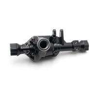 XAQRYQO Essieu de Voiture RC pour Traxxas pour TRX4 Boîtier D'essieu Avant Et Arrière en Métal pour Voiture À Chenilles RC 1/10, Coque avec Couvercle, Pièces De Mise Niveau(Front)